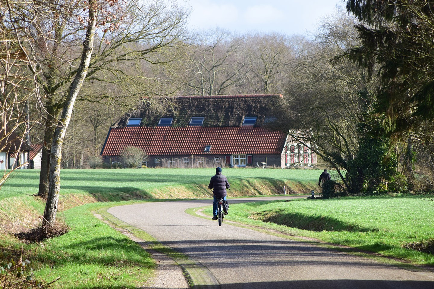 Fietsroute langs boerderijen