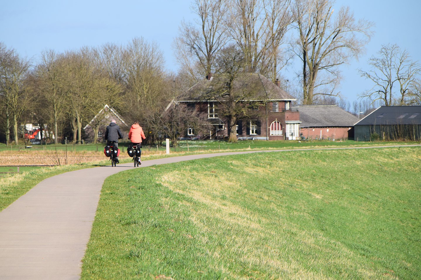 Fietsroute rondom het Reindersmeer